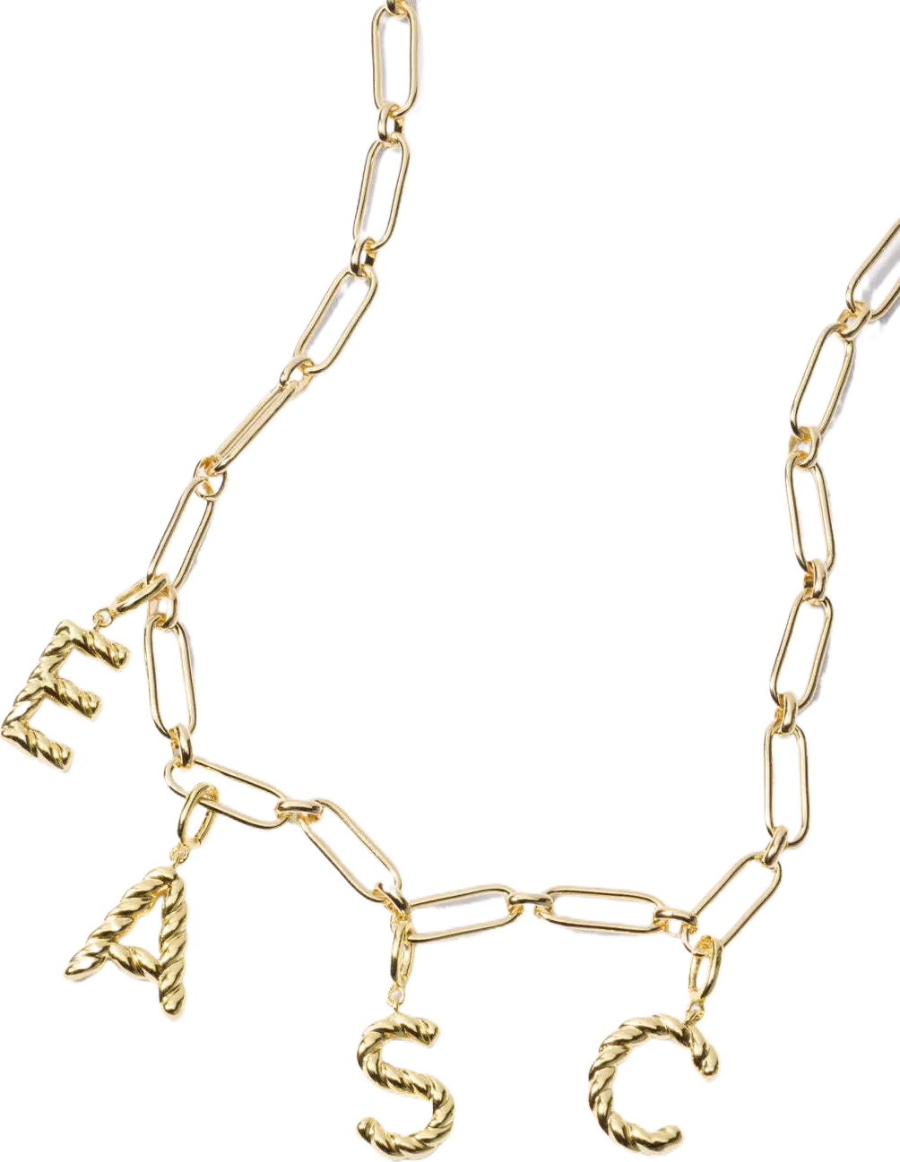 Crew Alphabet Statement Charm - A